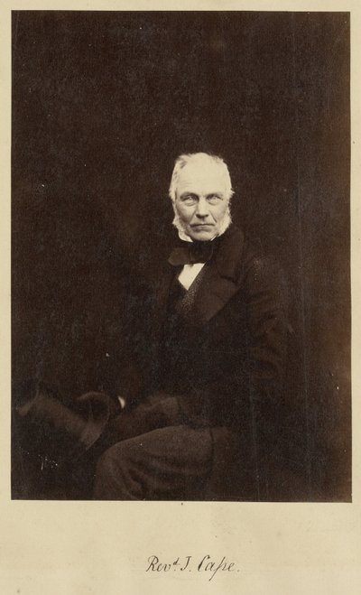 [Reverand Jonathan Cape] by Unknown artist
