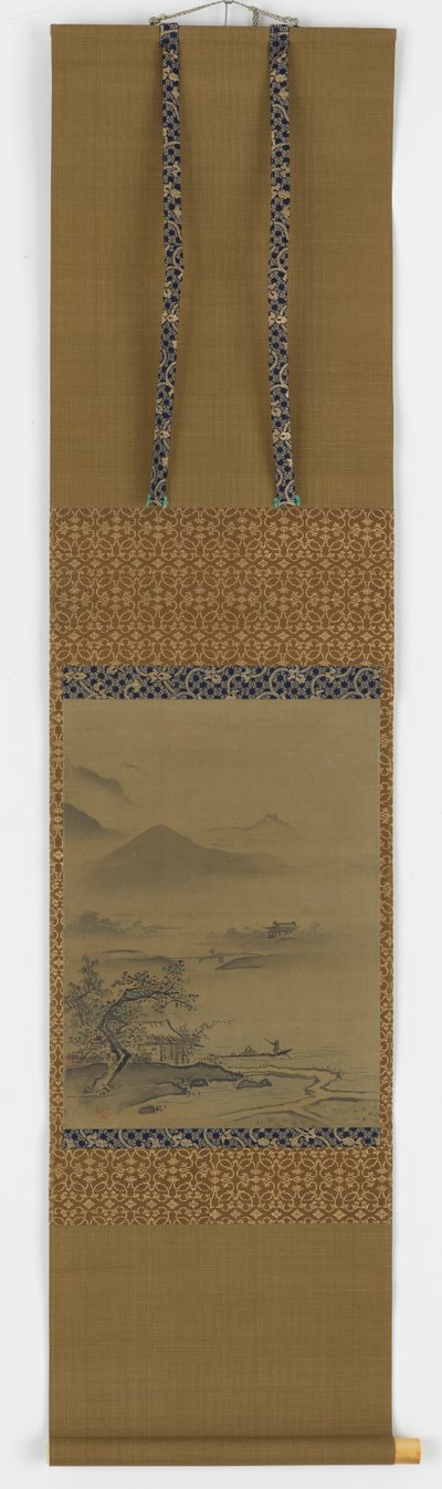 Nehir manzarası by Unknown artist