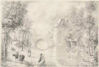 Eski Köprünün yanındaki yol by Unknown artist