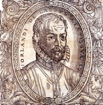 Roland de Lassus. (Orlando di Lasso) 1532-1594 Fransız-Flaman besteci by Unknown artist