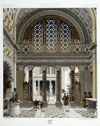 Antik çağda Roma yaşam alanı - Racinet
