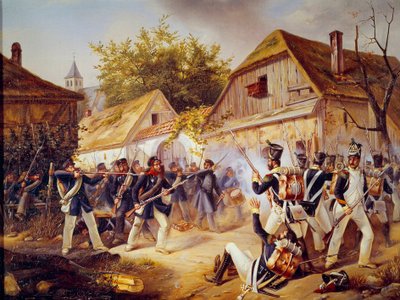 Rus Kampanyası: “” Vandamme birliklerinin 30/08/1813 tarihinde Culm (Kulm) Savaşı
