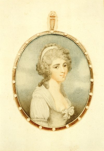 DEPO, Ann (Nancy) (1765-1817) İngiliz Soprano by Unknown artist