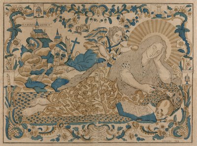 Aziz Mary Magdalene, Tövbe Modeli by Unknown artist
