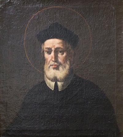 Aziz Philip Neri, bilinmeyen sanatçı, XVII. yüzyılın ikinci yarısı (tuval üzerine yağlıboya) by Unknown artist
