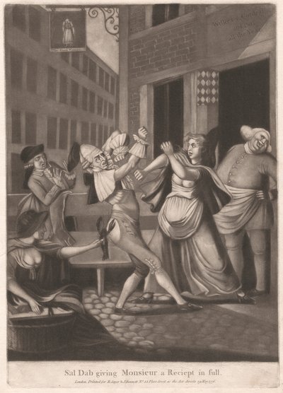 Sal Dab, Mösyö'ye Tam Bir Makbuz Veriyor by Unknown artist