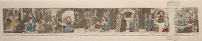 Bir Altar Frontal'den Bakire'nin Yaşamından Sahneler by Unknown artist