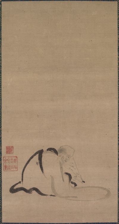 Oturan Rahip by Unknown artist