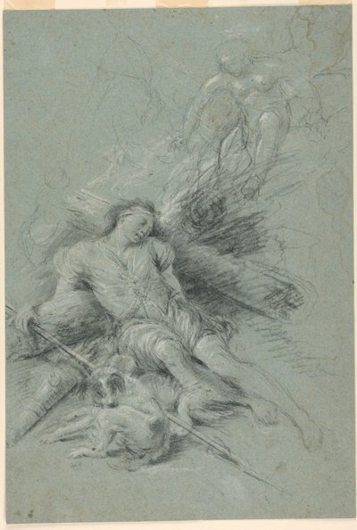 Selene uyuyan Endymion