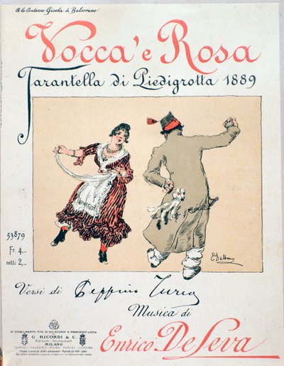 Enrico de Leva tarafından tarantella Vocca e Rosa