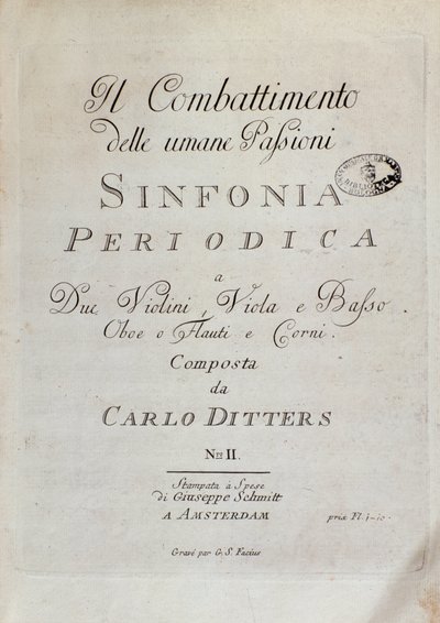 Karl Ditters von Dittersdorf