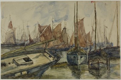 Limandaki Gemiler by Unknown artist