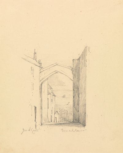 York Kapısı taslağı by Unknown artist