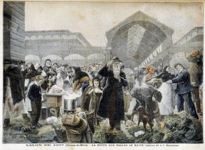 Sabahları salonlarda çorba - “” Le Petity Journal” da by Unknown artist