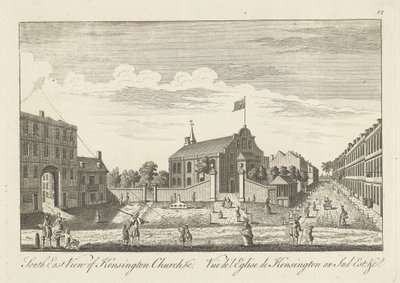 Kensington Kilisesi'nin Güney Doğu Görünümü by Unknown artist