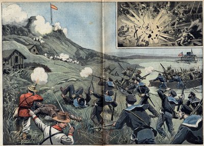 İspanya ve Kuzey Amerika arasındaki İspanyol-Amerikan Savaşı veya Küba Bağımsızlık Savaşı (1868-1898) by Unknown artist