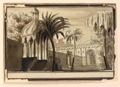Sahne Tasarımı, Doğu Bahçeleri by Unknown artist
