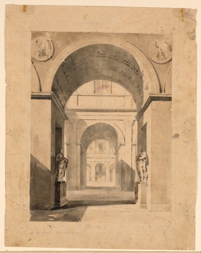 Sahne Tasarımı, Saray Kortları by Unknown artist