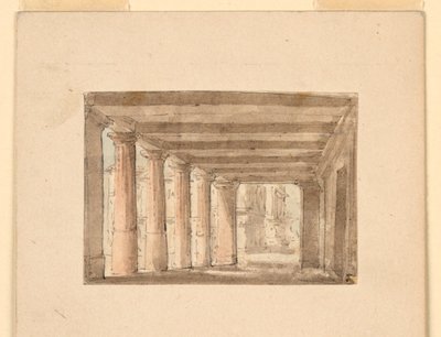 Sahne Tasarımı, Portiko by Unknown artist