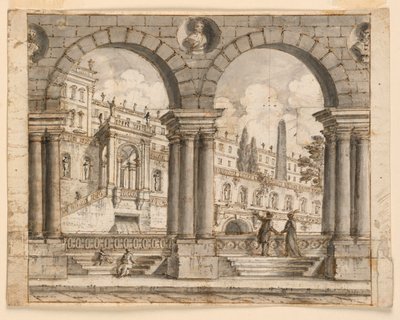 Sahne Tasarımı, Sokak ve Saraylar by Unknown artist