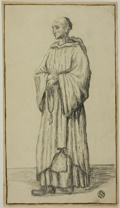 ayakta keşiş by Unknown artist