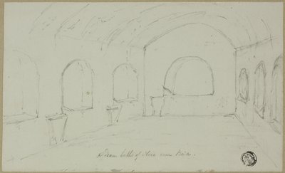 Baiae Yakınındaki Nero Buhar Banyoları by Unknown artist