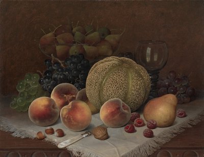 Kavun ile Natürmort by Unknown artist