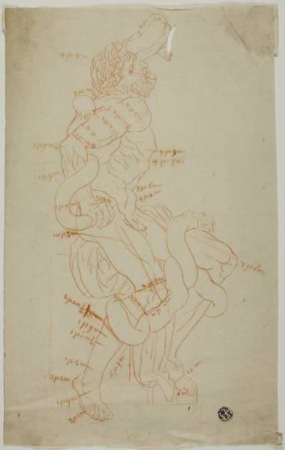 Laokoon Heykelinden Sonra Çalışma by Unknown artist