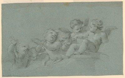 Melekler Çalışması by Unknown artist