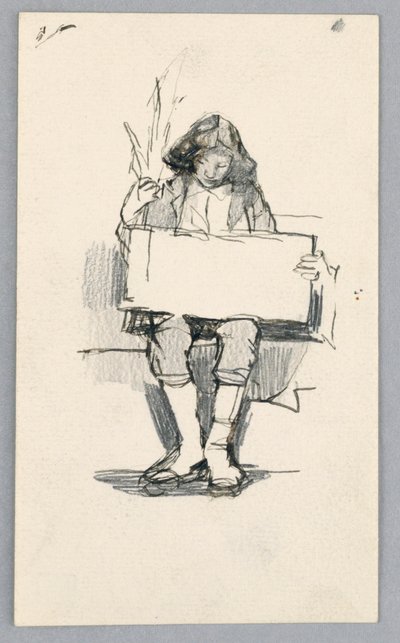 Genç Bir Çocuğun Çalışması by Unknown artist