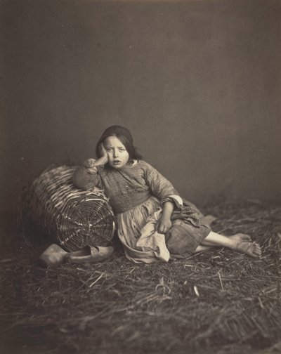 Genç Köylü Kız Çalışması by Unknown artist