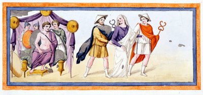 Talthybios ve Eurybates, bakire Briseis