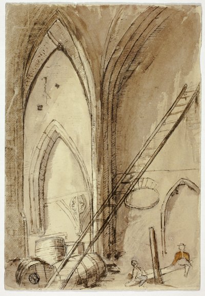 Kilise Binasında Teetertotter by Unknown artist
