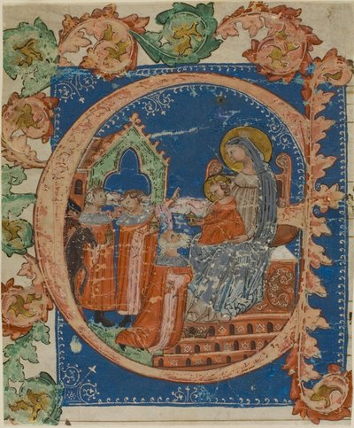 Bir Koro Kitabından Tarihlendirilmiş Bir "E" Harfinde Magi