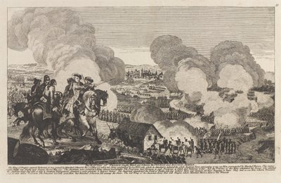 Prag Savaşı, 6 Mayıs 1757 (çizgi gravürü) by Unknown artist