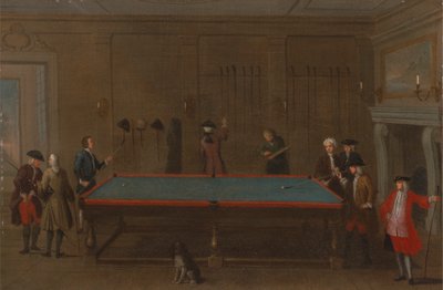 bilardo salonu by Unknown artist