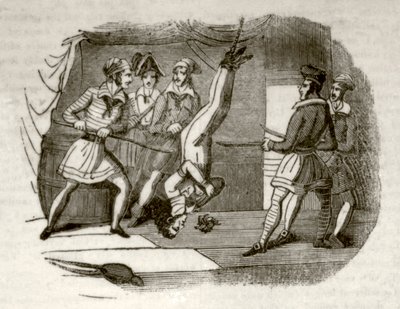 Ölüm Kadırgası veya Korsan Gemisi, c.1837 by Unknown artist