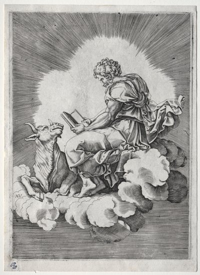 Dört Evangelist: St. Luke by Unknown artist