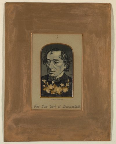 Beaconsfield Geç Earl by Unknown artist