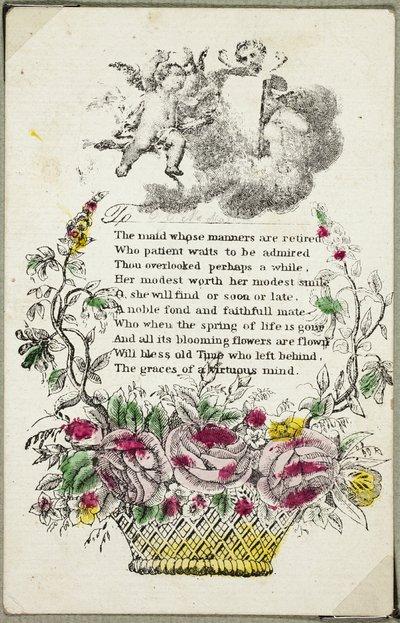 Görgü Kuralları Emekli Olan Hizmetçi (Sevgililer Günü) by Unknown artist