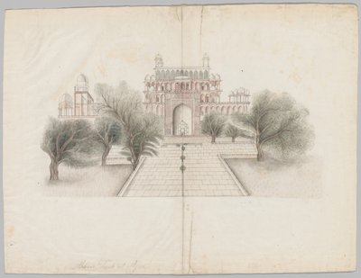 Secundrabad'daki Ekber Mozolesi by Unknown artist