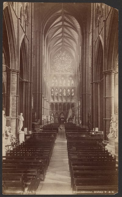 Transept, Kuzeyden, Westminster Manastırı by Unknown artist