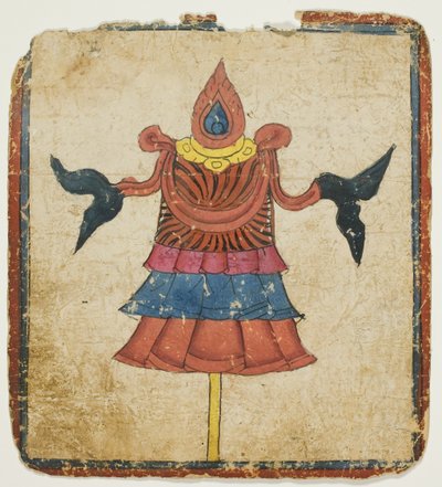 Zafer Sancağı (Dhwaja), İnisiyasyon Kartları Setinden (Tsakali) by Unknown artist