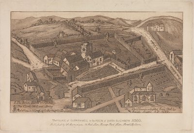 Kraliçe Elizabeth'in Hükümdarlığında Clerkenwell Köyü, 1560 by Unknown artist