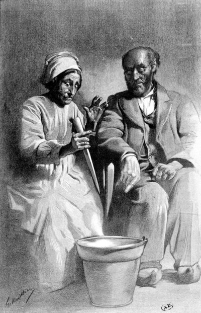 Yansıyan görüntünün büyüleyiciliği - litografi, 19. yüzyıl sonu by Unknown artist