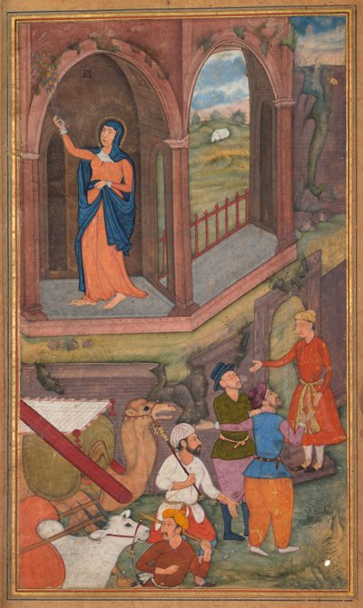 Peder Jerome Xavier'in Kutsallık Aynasından (Mir'at al-quds) İsa'nın doğum yeri by Unknown artist