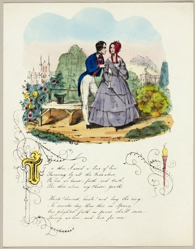 Sana Bir Satır Sevgi Gönderiyorum (Sevgililer Günü) by Unknown artist