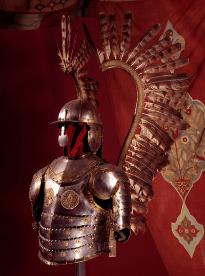 Hussard Wings ile Zırhın Tepesi by Unknown artist