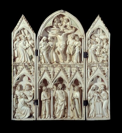 Saint-Sulpice du Tarn Üçlü Parçası: Haçın Taşınması, Çarmıha Gerilme, Haçın İnişi, Magi