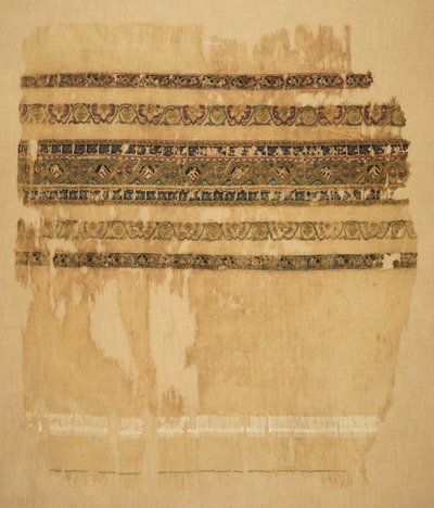 Türban veya şal ucu tiraz ve altın by Unknown artist